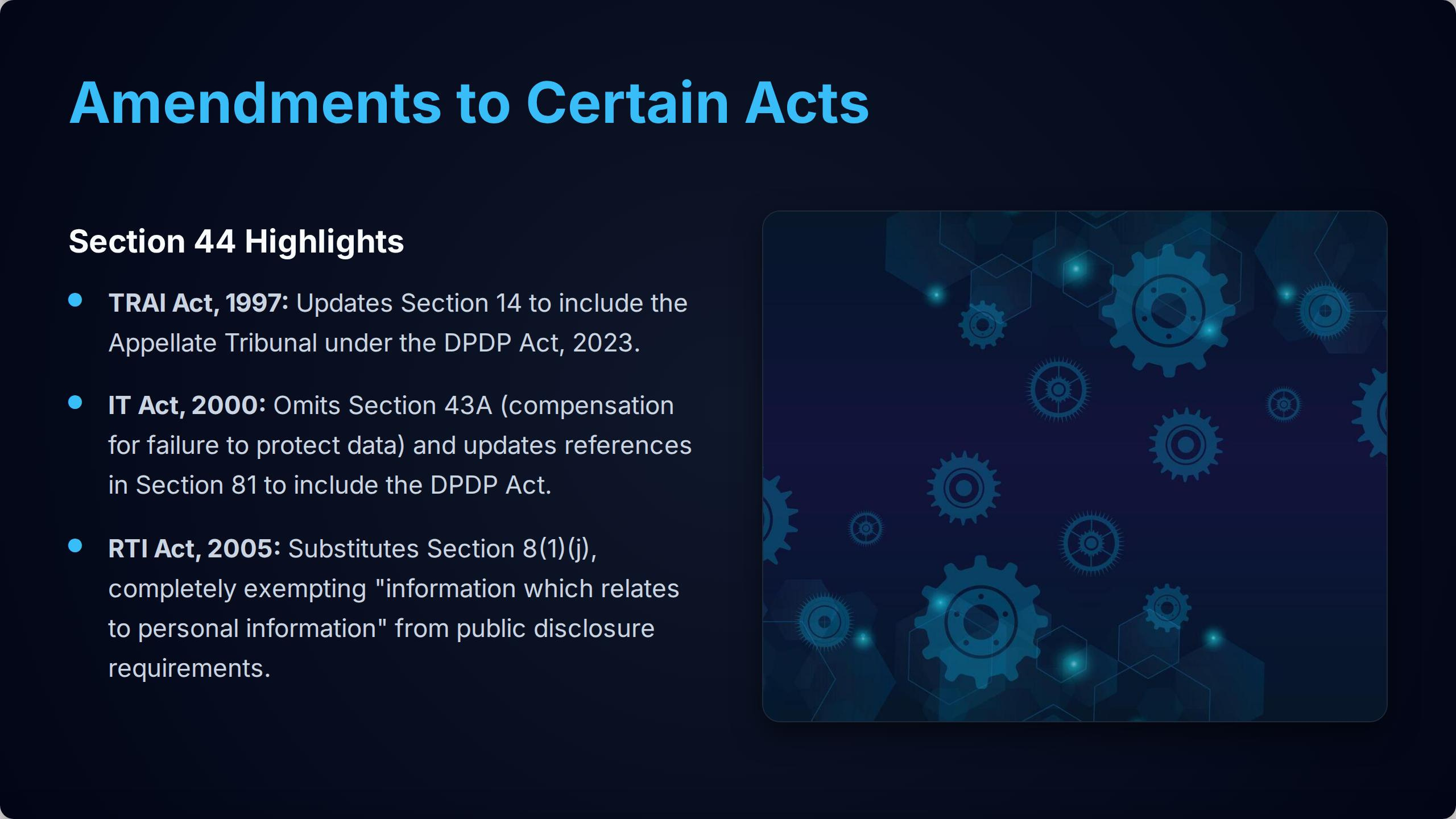 Chapter IX: Miscellaneous Provisions — Slide 8